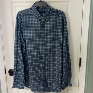 Ralph Lauren Men’s LS button Down Shirt - XL
